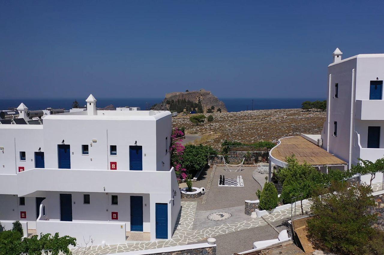 'Lindian Myth' Sea View Studios Lindos  Exterior photo