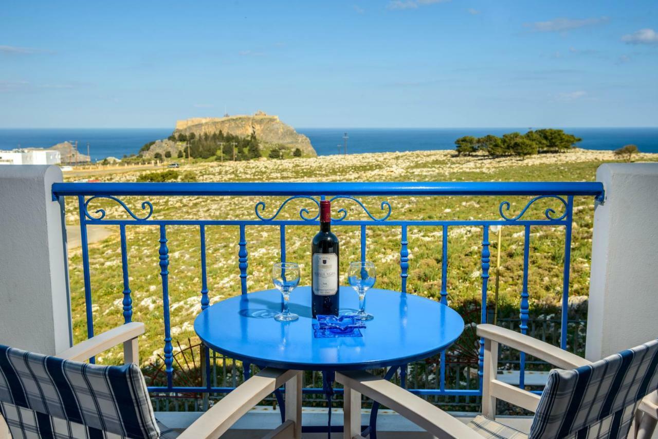 'Lindian Myth' Sea View Studios Lindos  Exterior photo